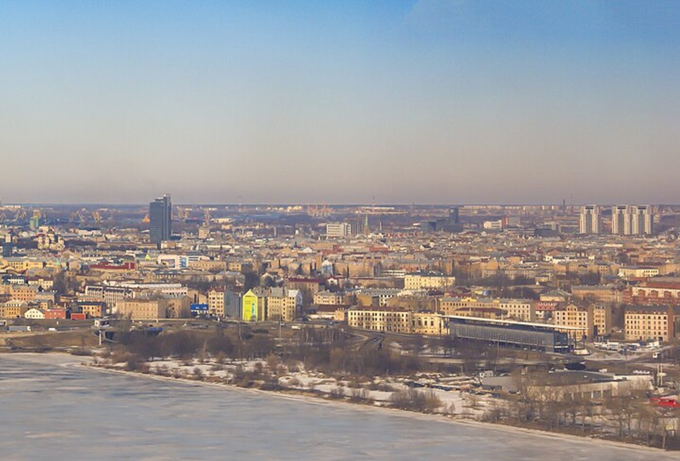 Riga skyline Latvia