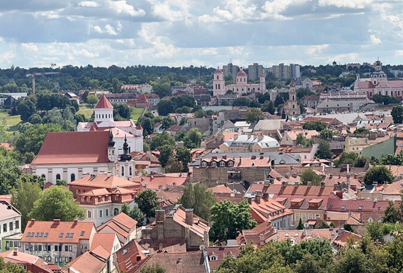Vilnius old town Lithuania