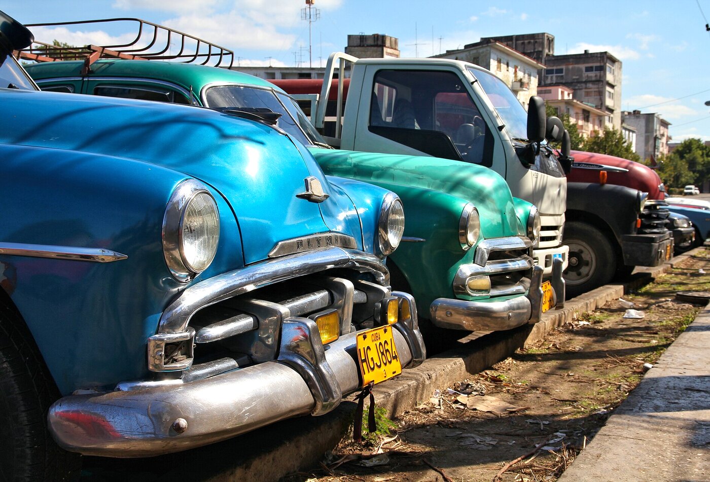 Havana Cuba old cars