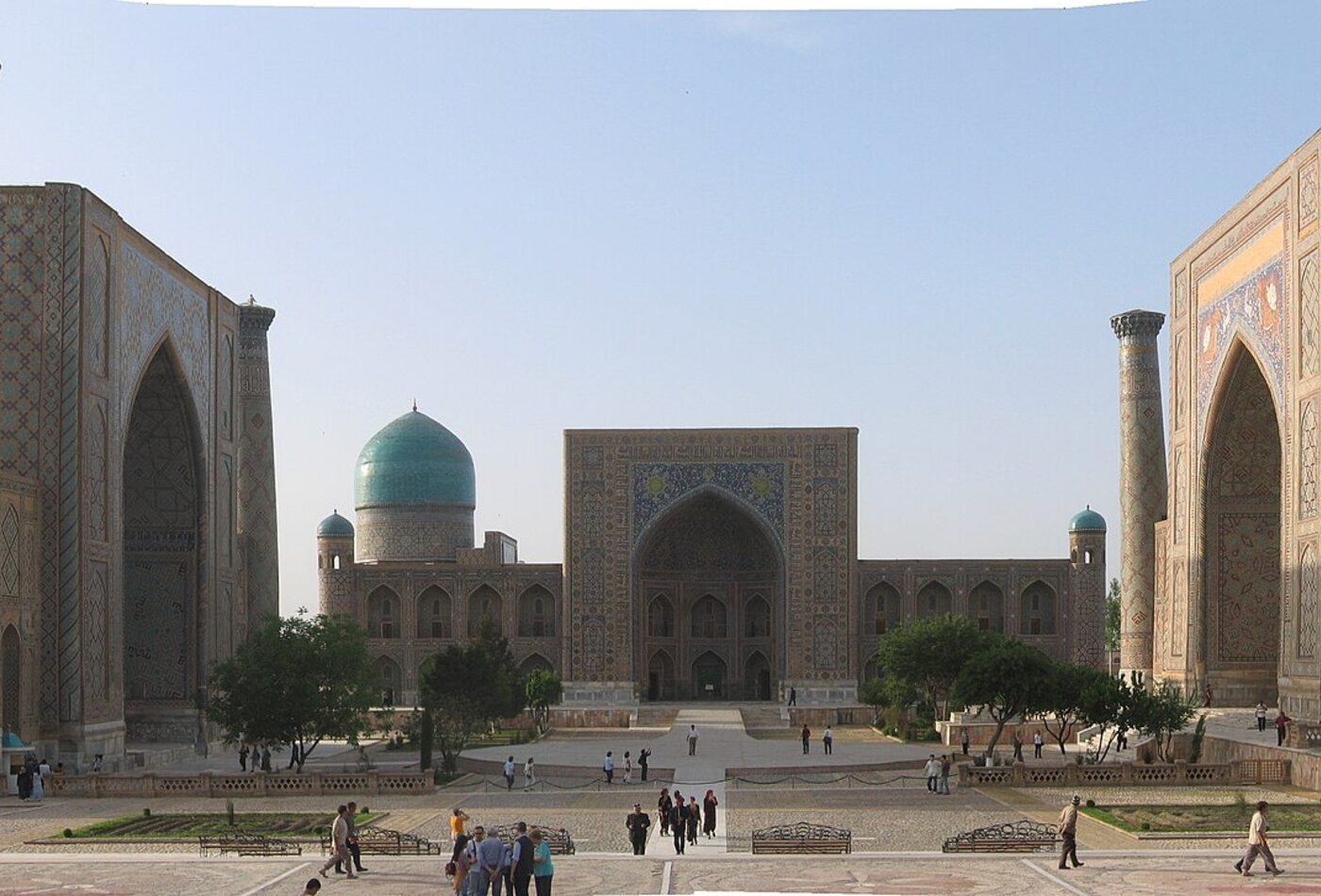 Samarkand Registan как главный Central Asia hook