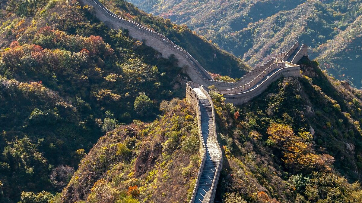 Badaling Great Wall как популярный участок