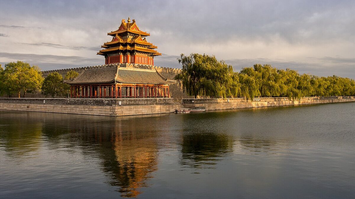 Meridian Gate в Forbidden City