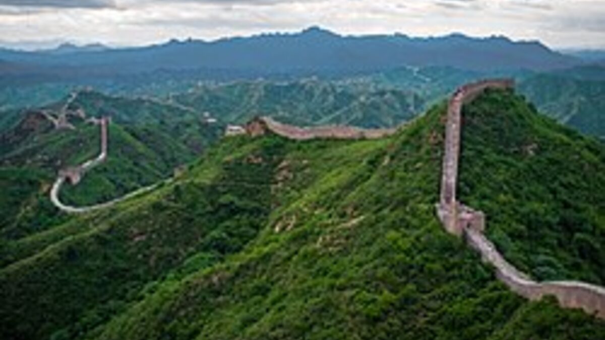 Jinshanling facing west