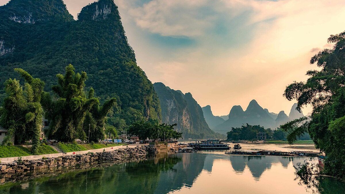 Yangshuo countryside and karst