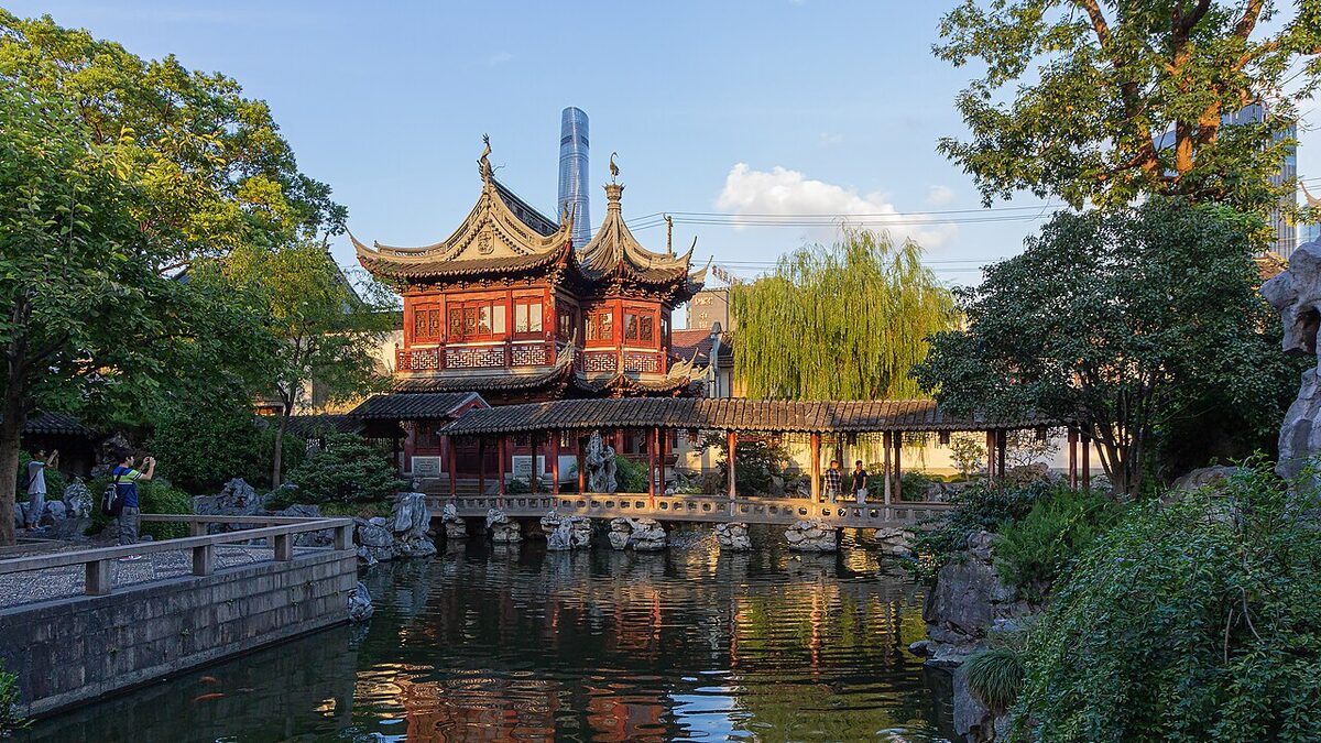 Yuyuan Bazaar в Шанхае