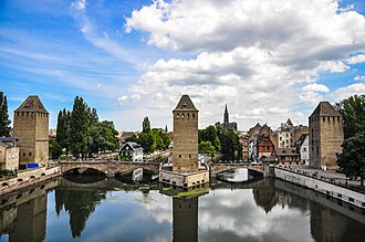 Strasbourg Grande Ile и река Ill