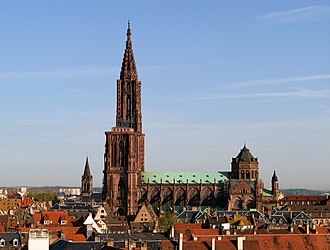 Strasbourg Cathedral в городском маршруте