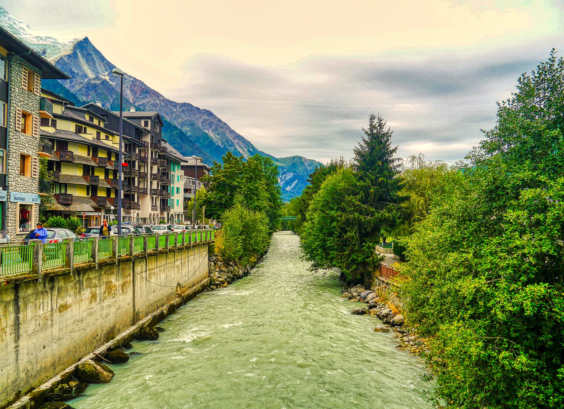 Chamonix route у Mont Blanc