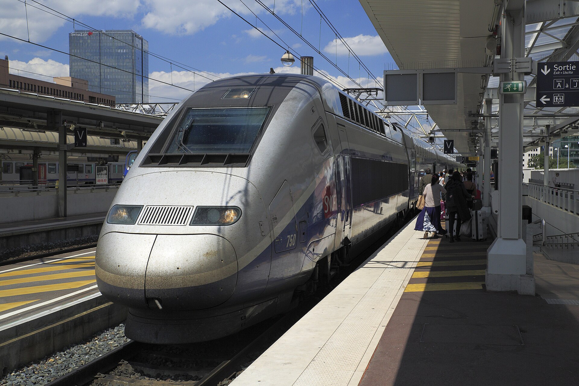 TGV на Lyon Part-Dieu