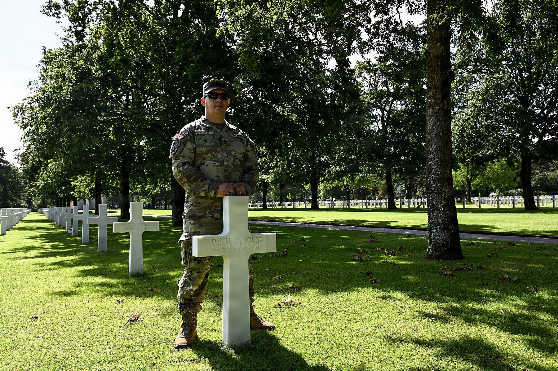 Normandy American Cemetery у Omaha Beach