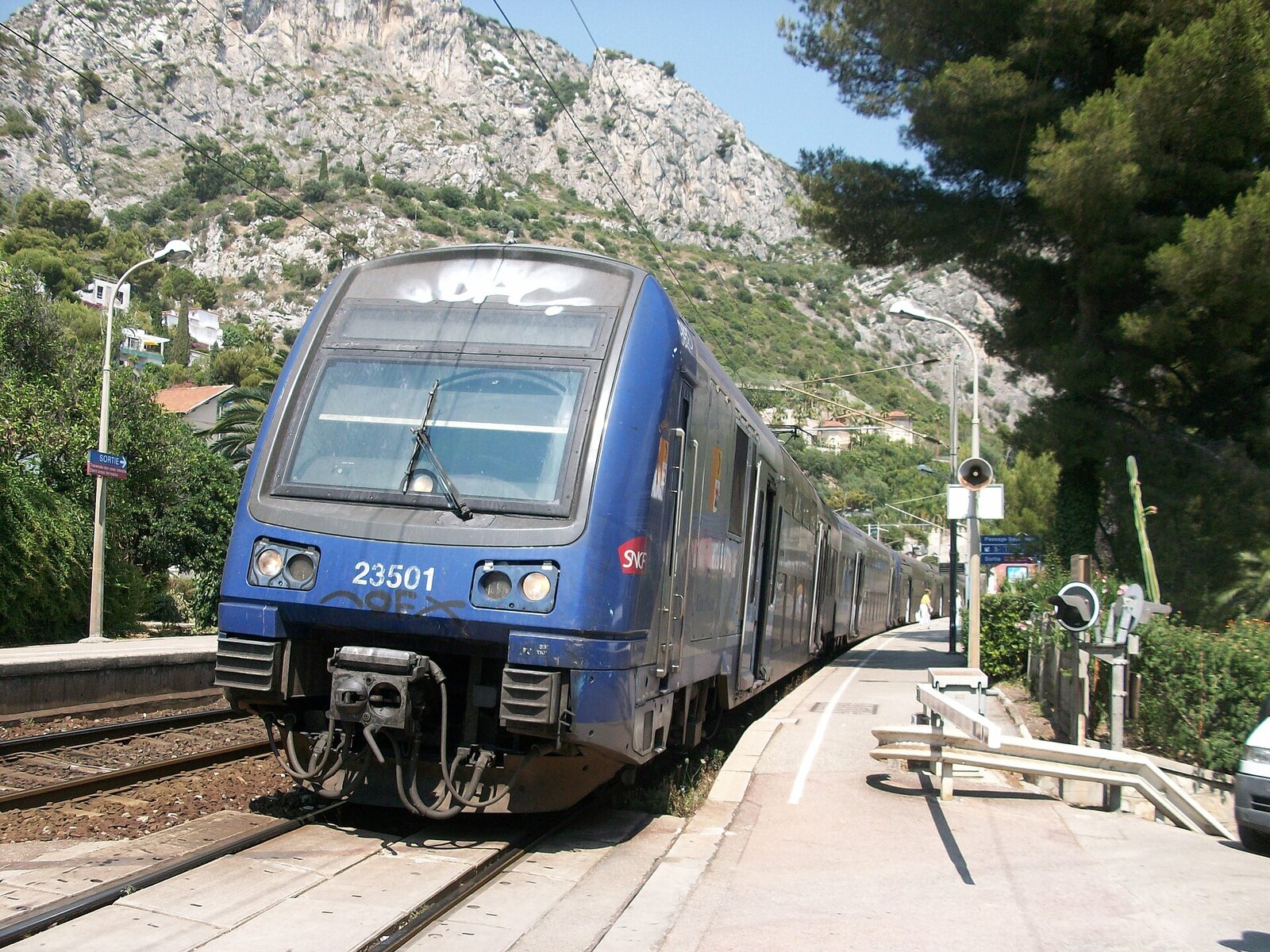 TER на Cote d’Azur для перемещений между городами