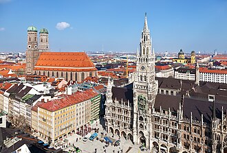 Munich old town для первого знакомства с Bavaria