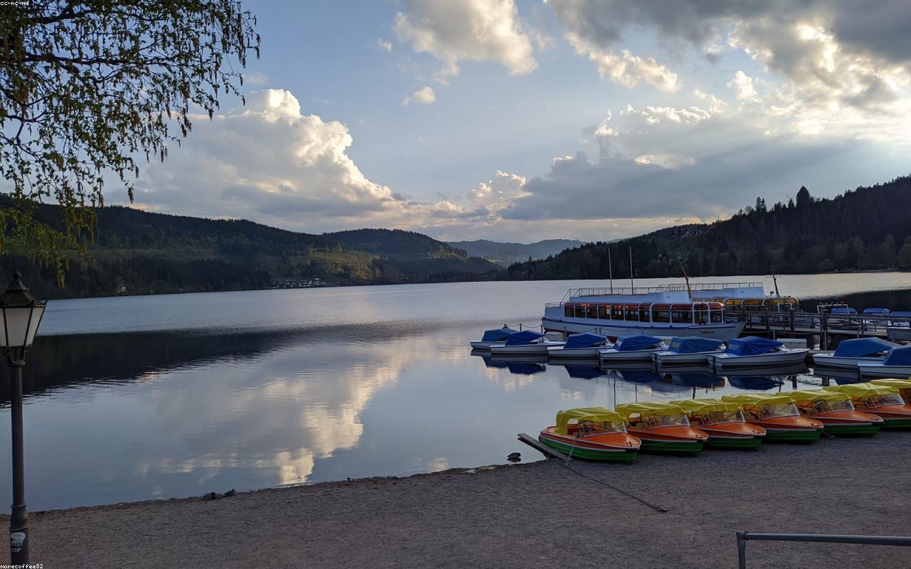 Titisee как seasonal lake day в Black Forest