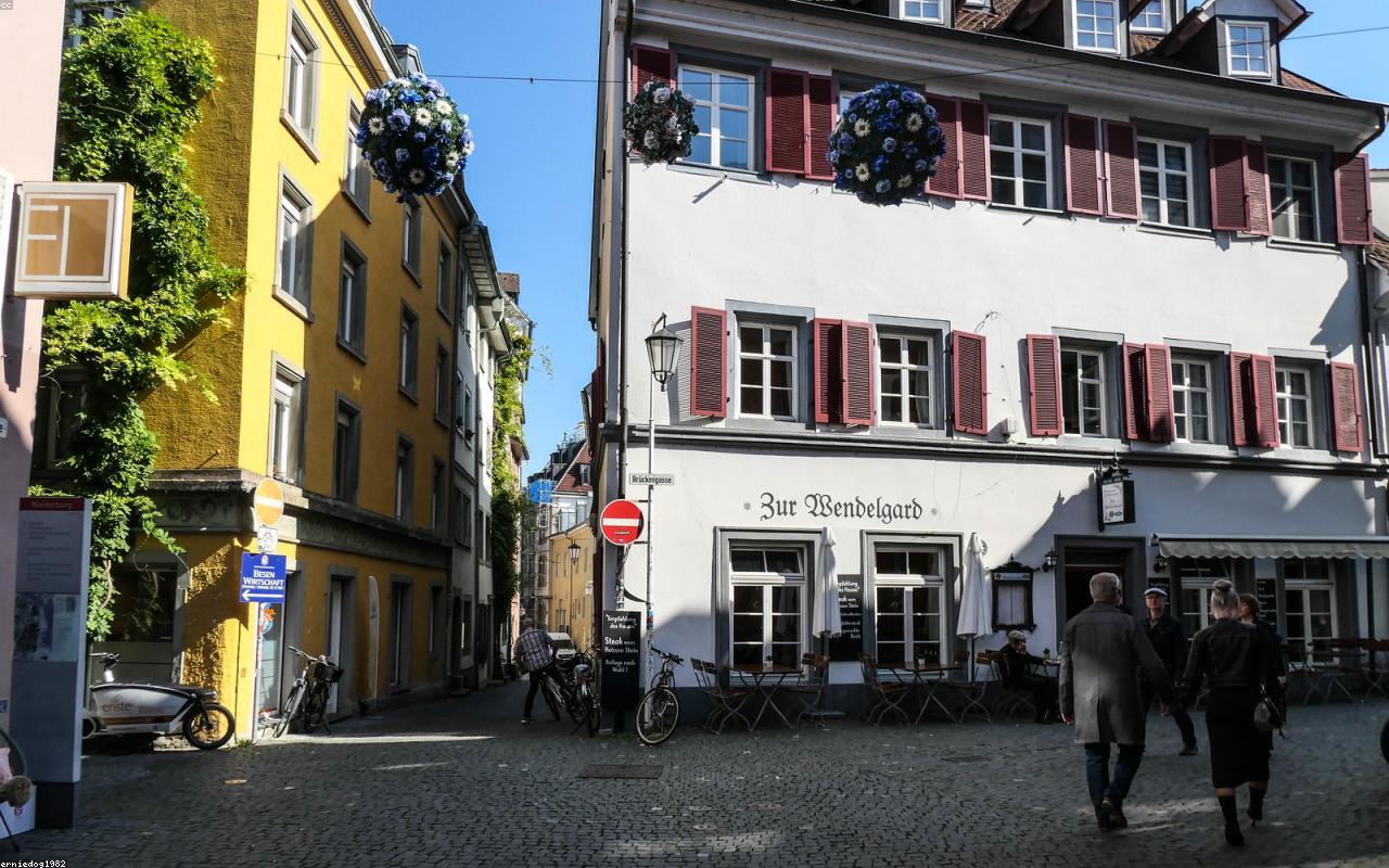 Konstanz harbor и old town