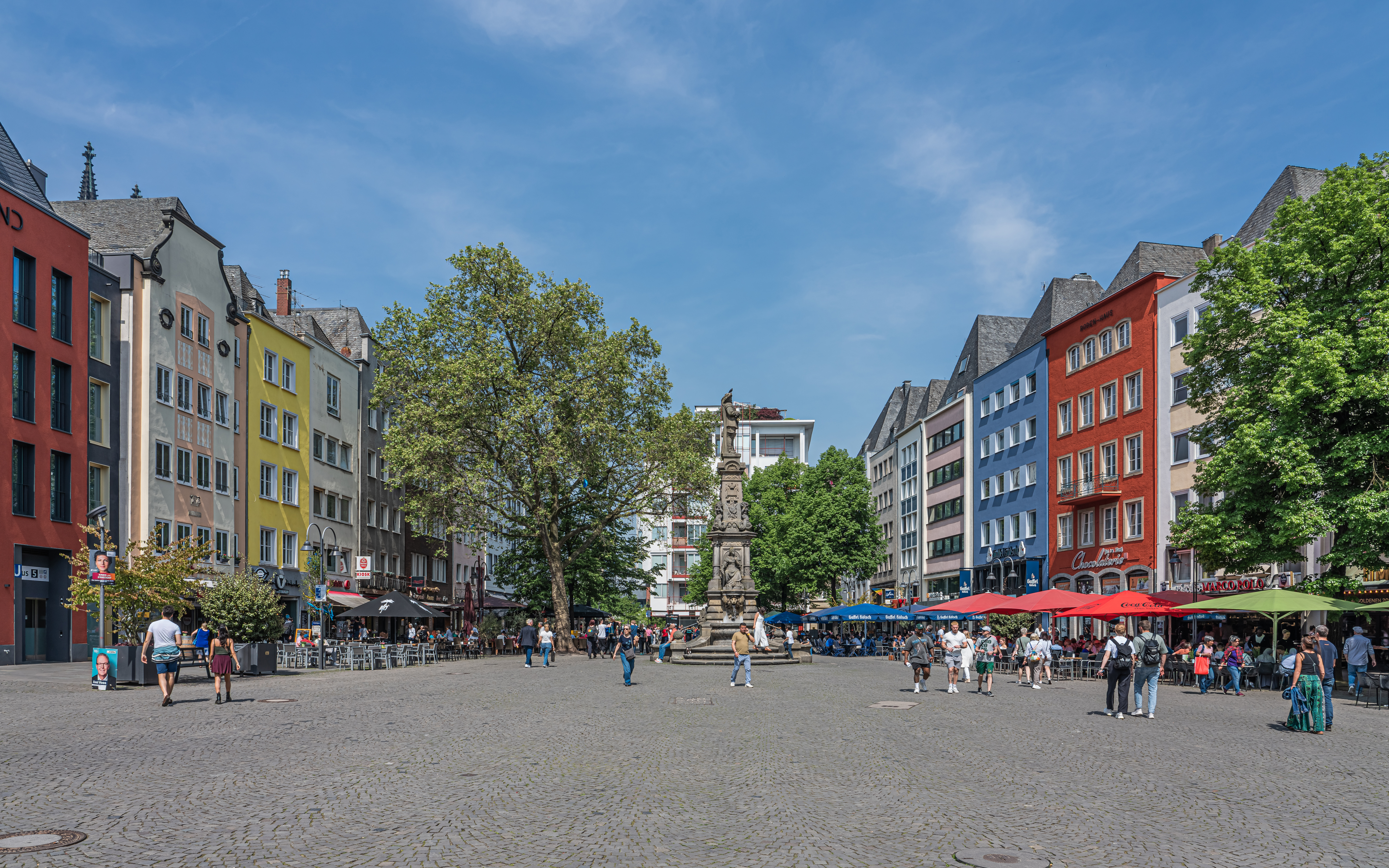Cologne Alter Markt и локальные расходы
