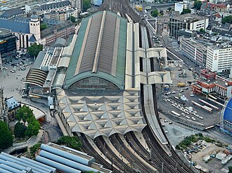 Cologne Hauptbahnhof для DB и Rhine route