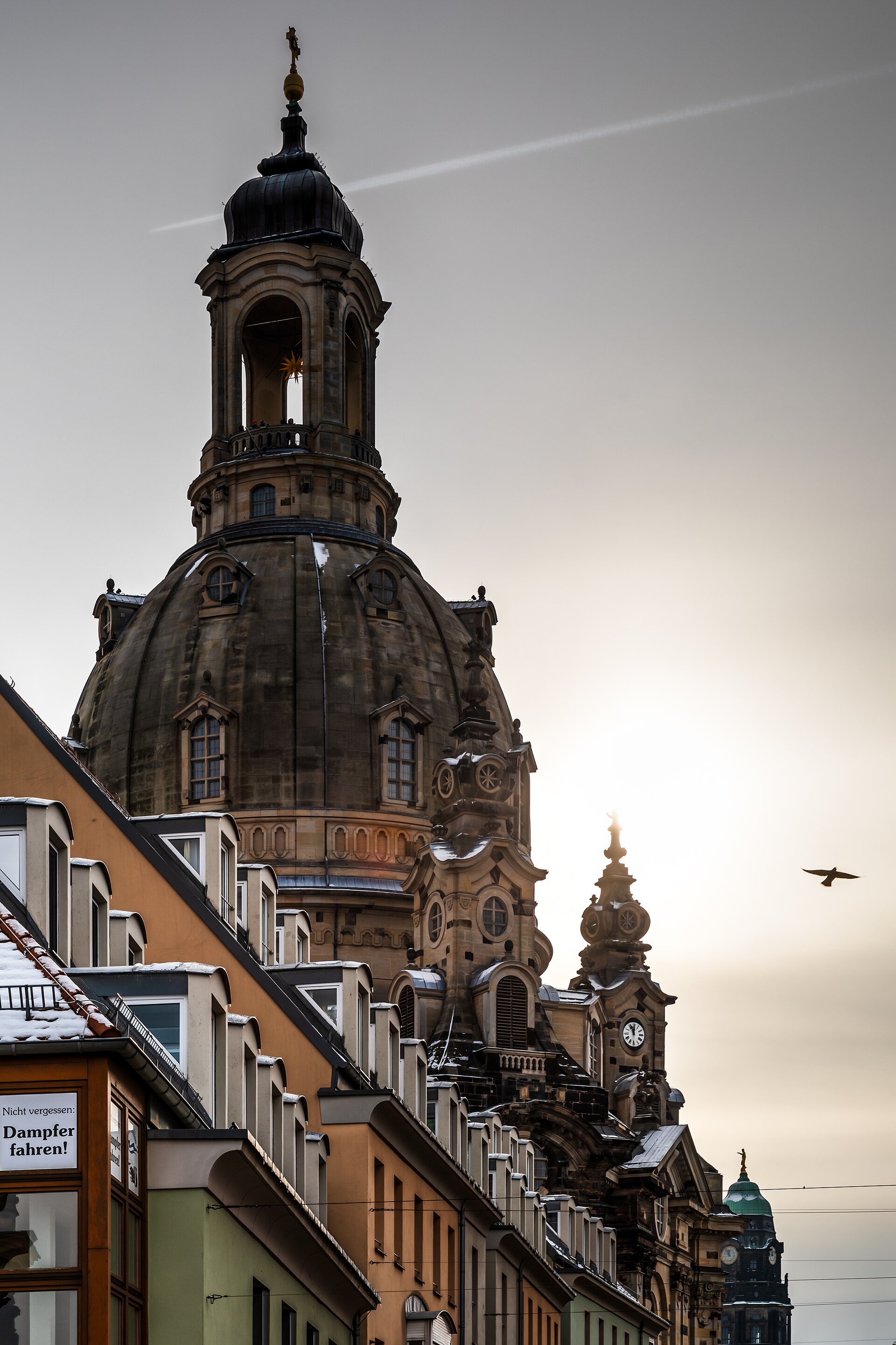Frauenkirche как символ восстановленного Dresden
