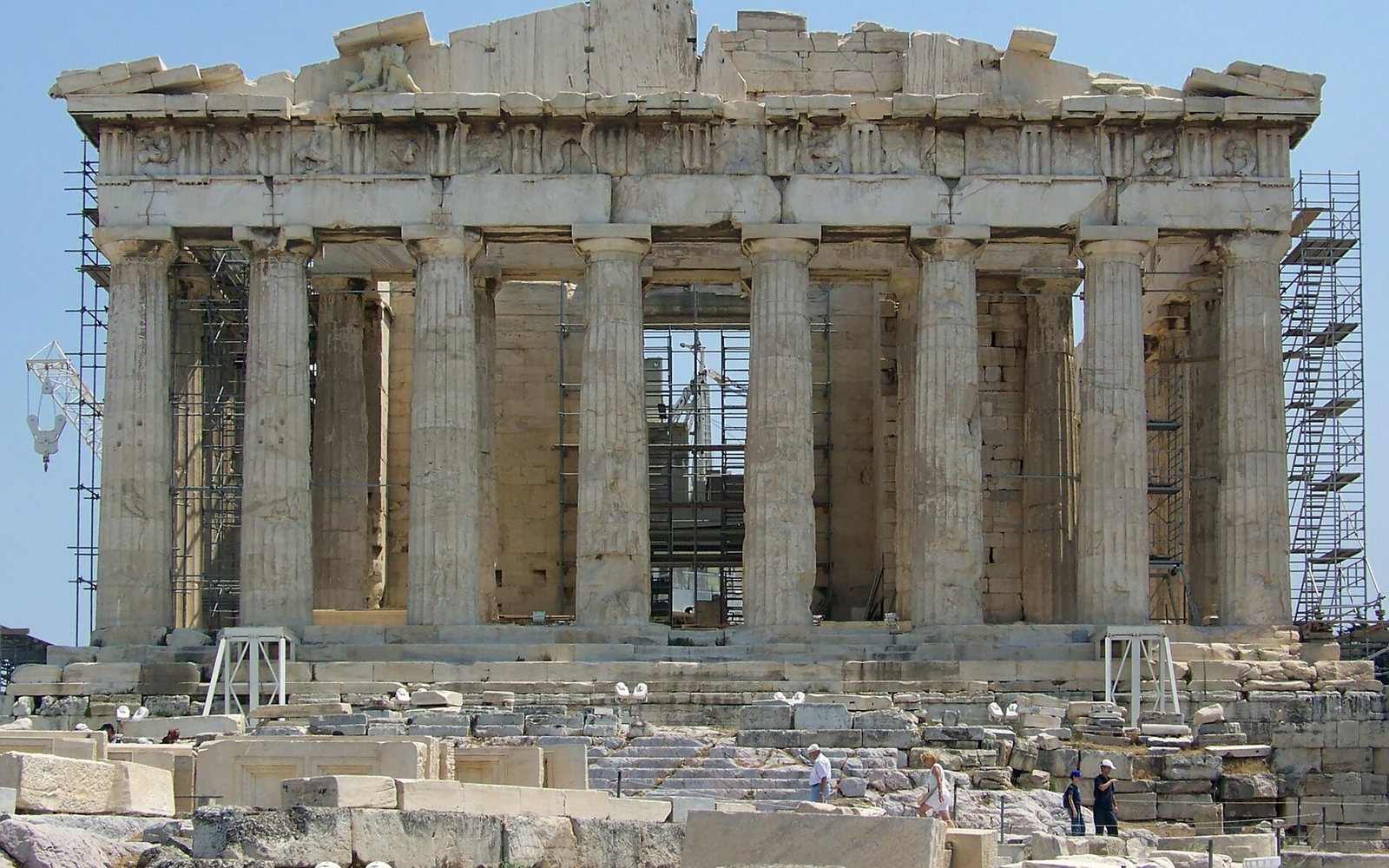 Parthenon для первого культурного маршрута по Афинам
