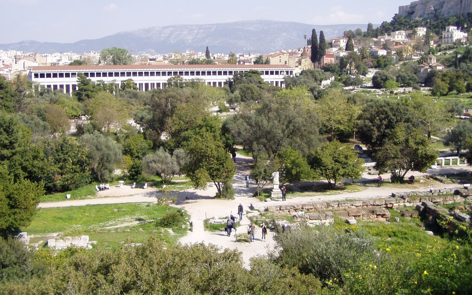 Ancient Agora и правила археологической зоны