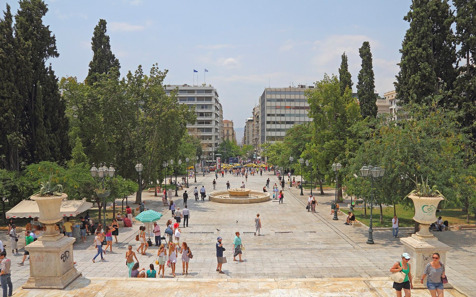 Syntagma как транспортный и отельный ориентир