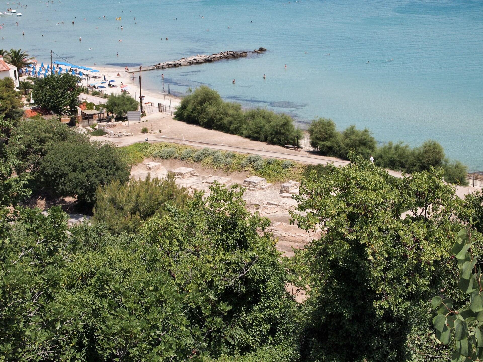 Kassandra и летний пляжный сезон Halkidiki