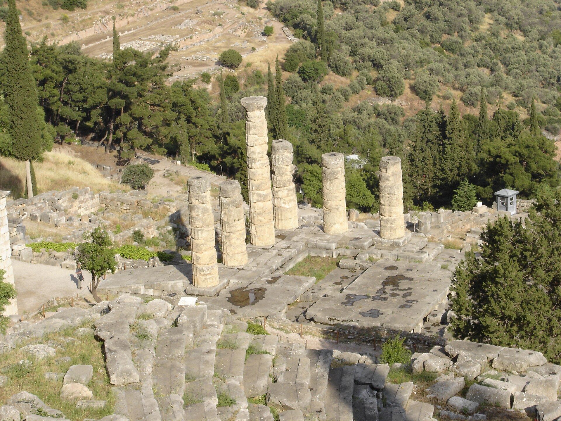 Temple of Apollo in Delphi