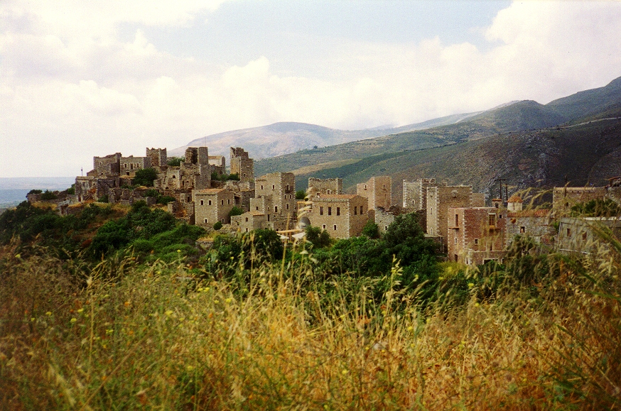 Mani peninsula и stone villages