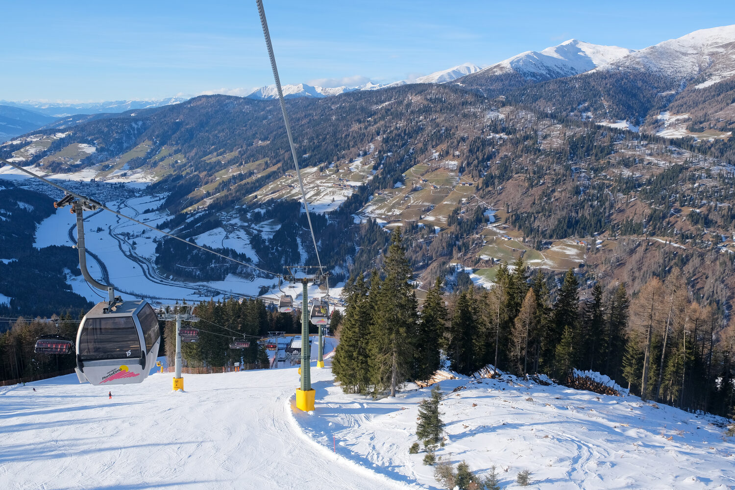 Alta Badia как спокойная база между Corvara и La Villa