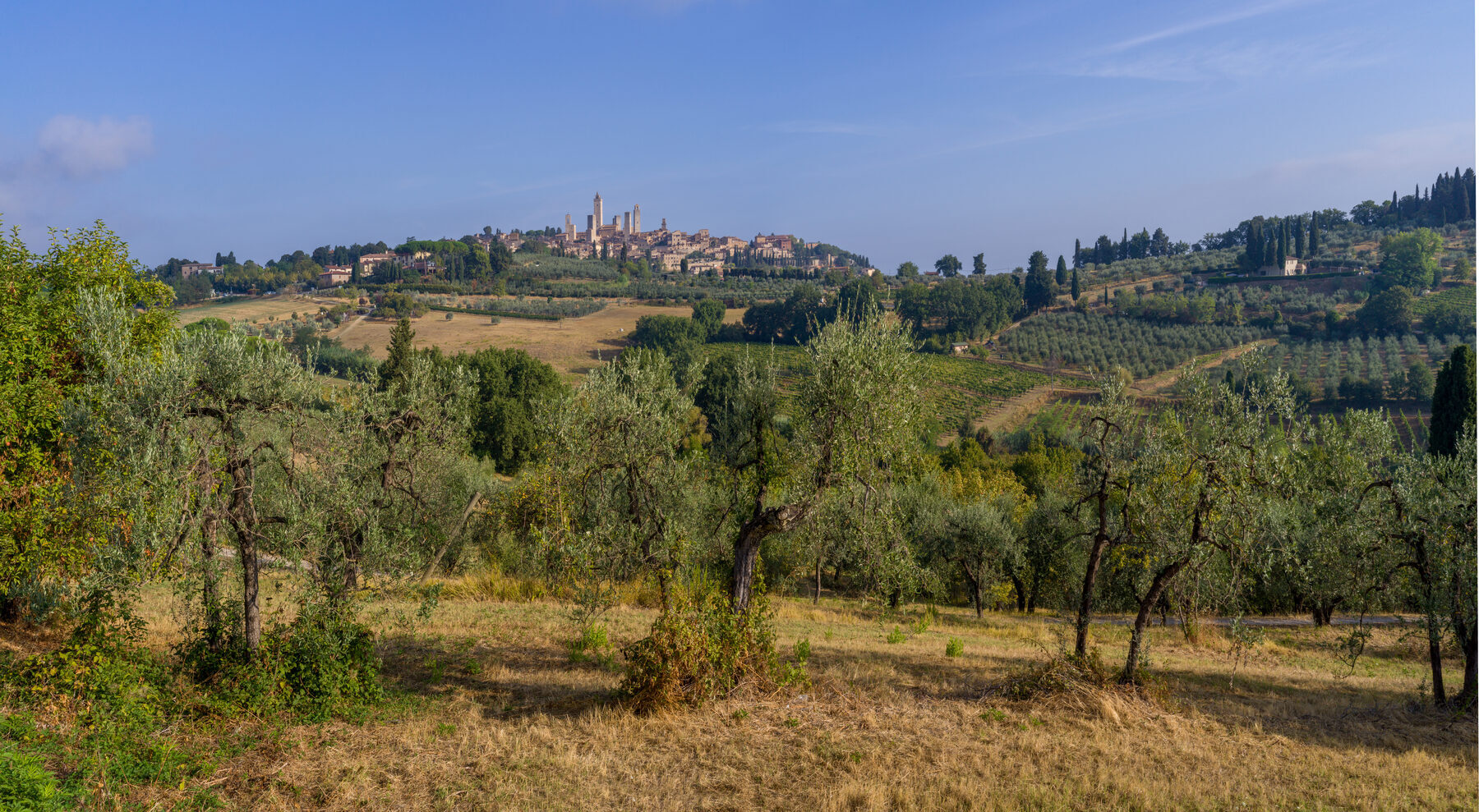 San Gimignano как контраст к музейной Florence