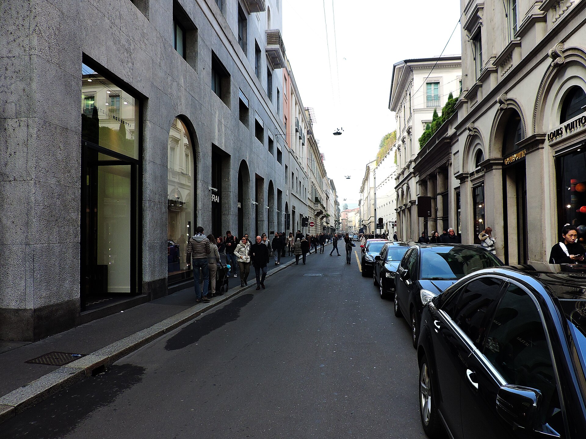 Quadrilatero della moda и расходы в Milan