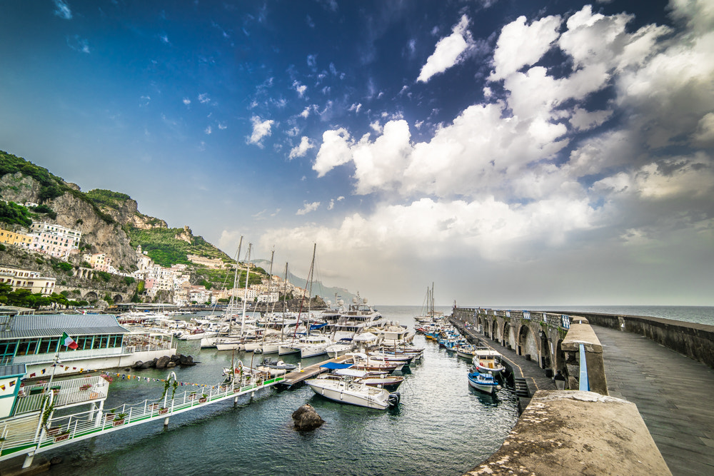 Amalfi Coast в теплый сезон с морскими переездами