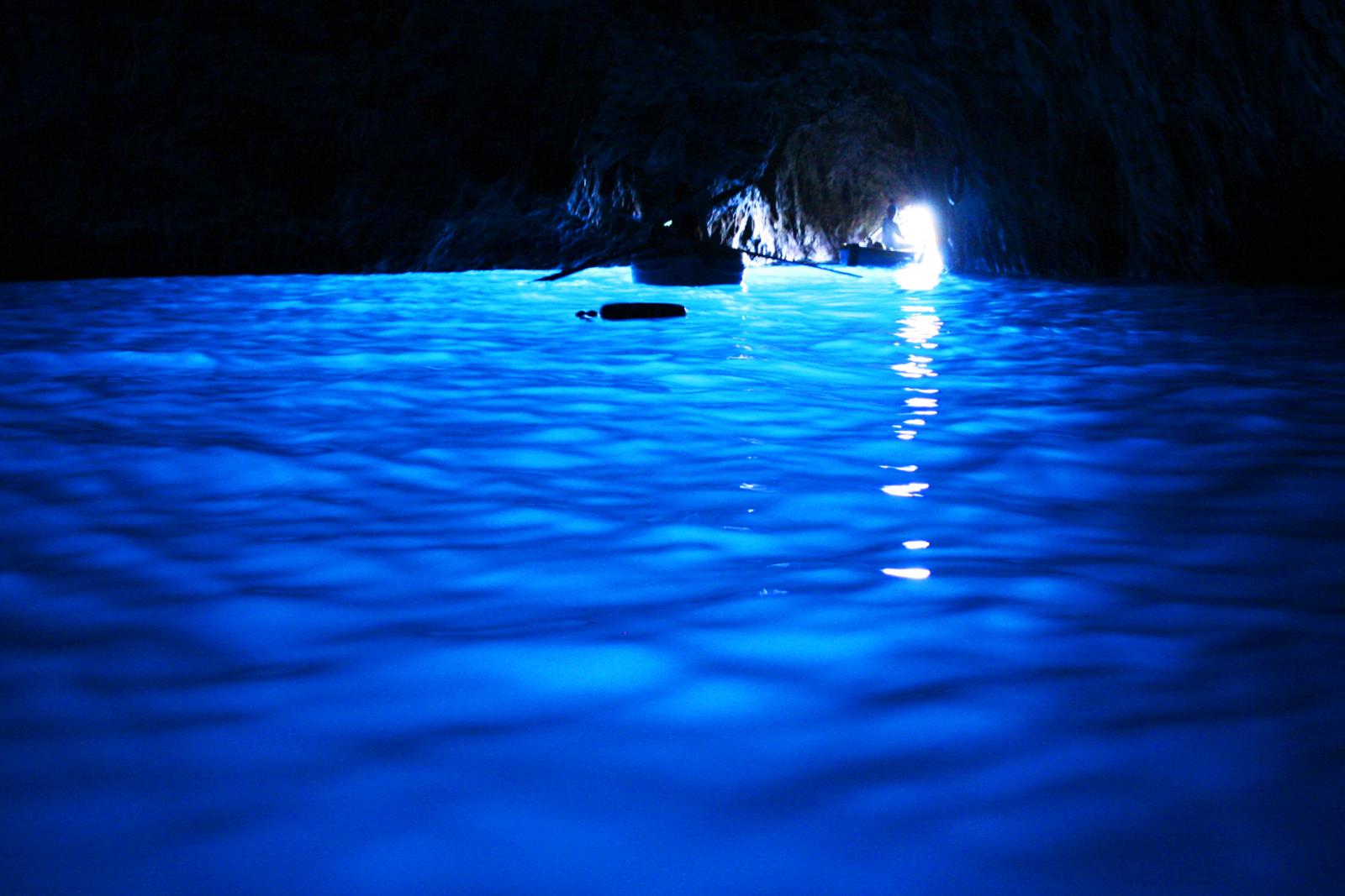 Blue Grotto и морской сценарий Capri