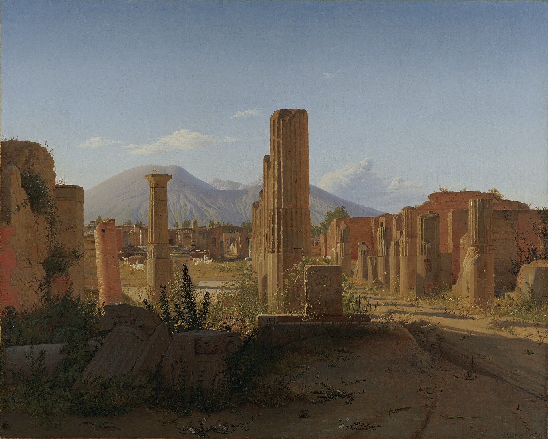 Forum Pompeii и Vesuvius в археологическом маршруте
