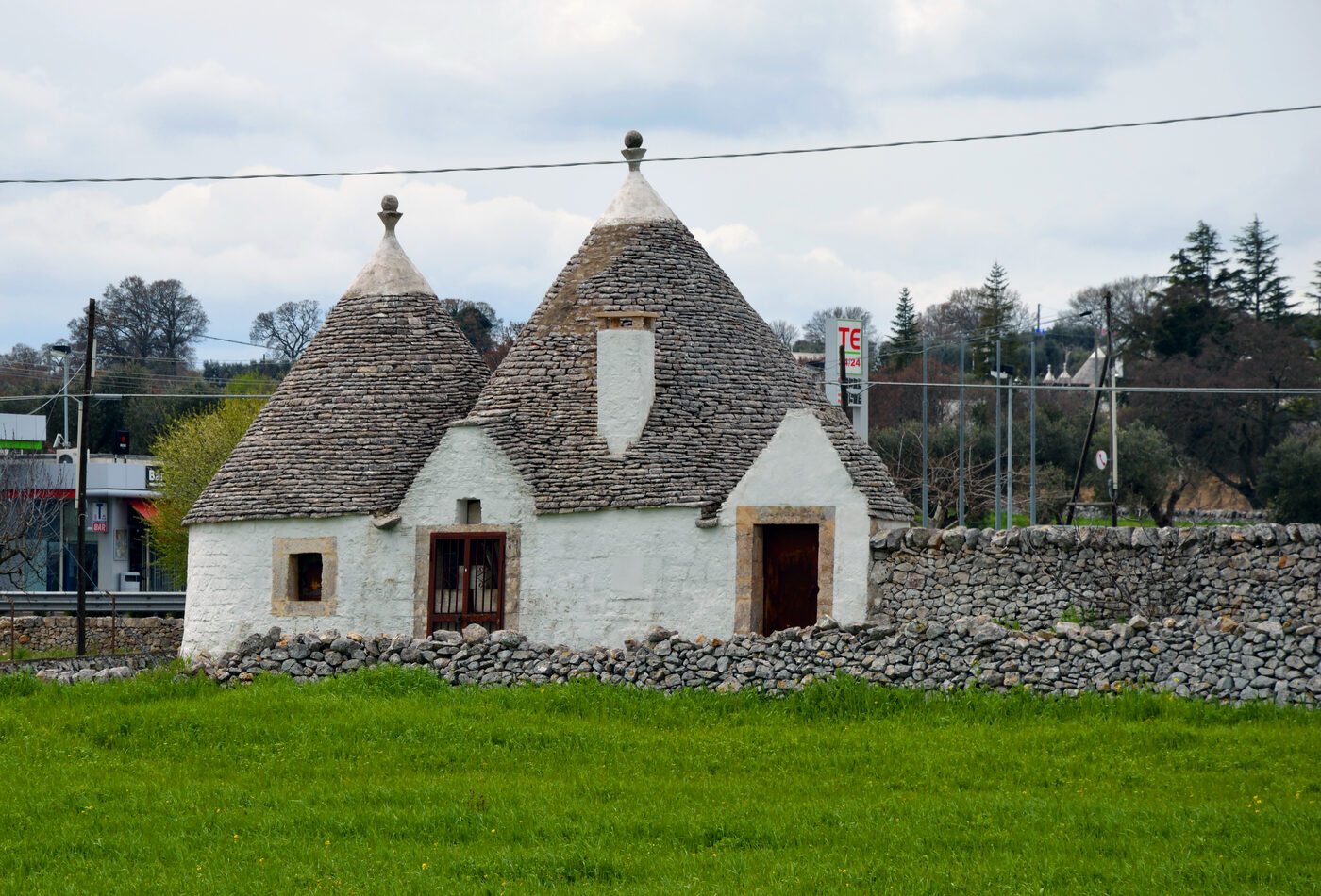 Alberobello как центр trulli-маршрута