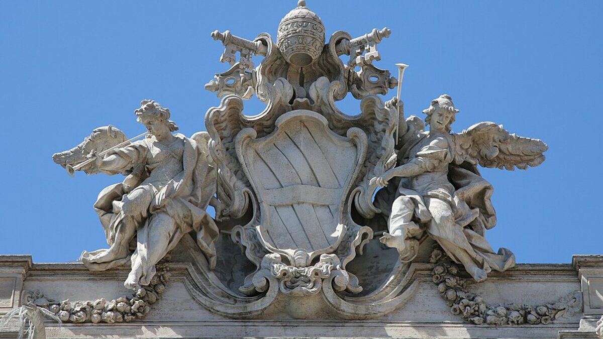 Trevi Fountain в историческом центре