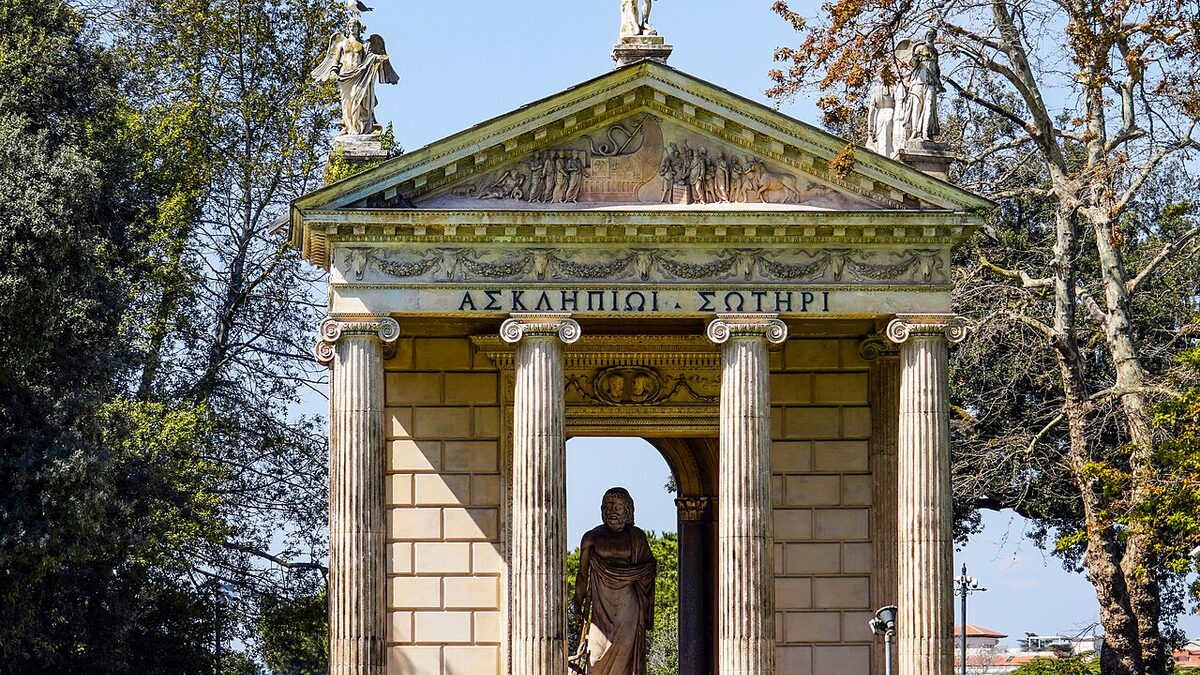 Pincio и зеленый маршрут Villa Borghese