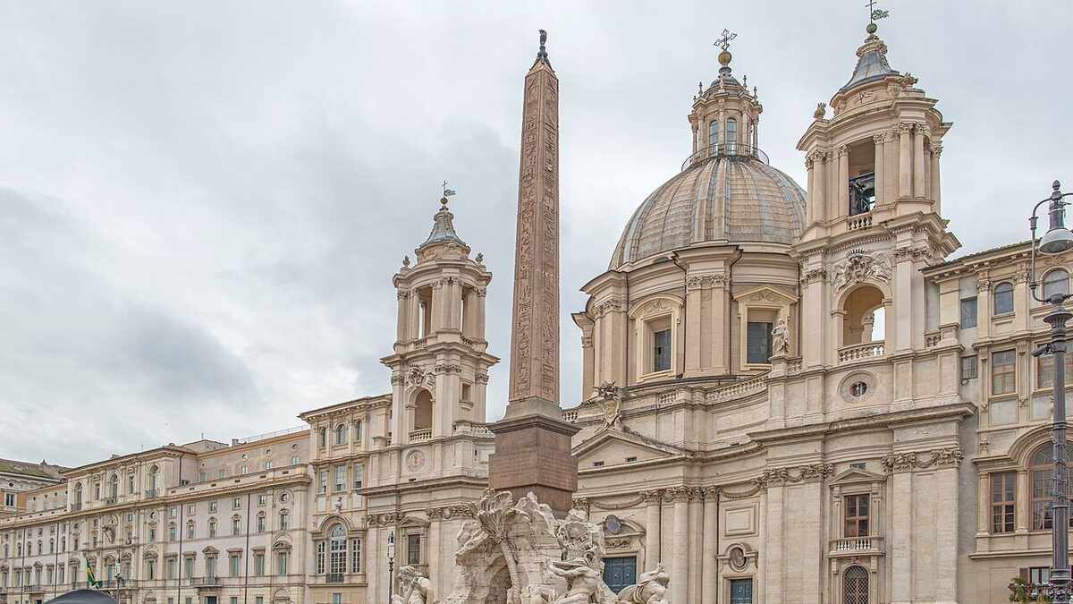 Piazza Navona в пешем маршруте по центру