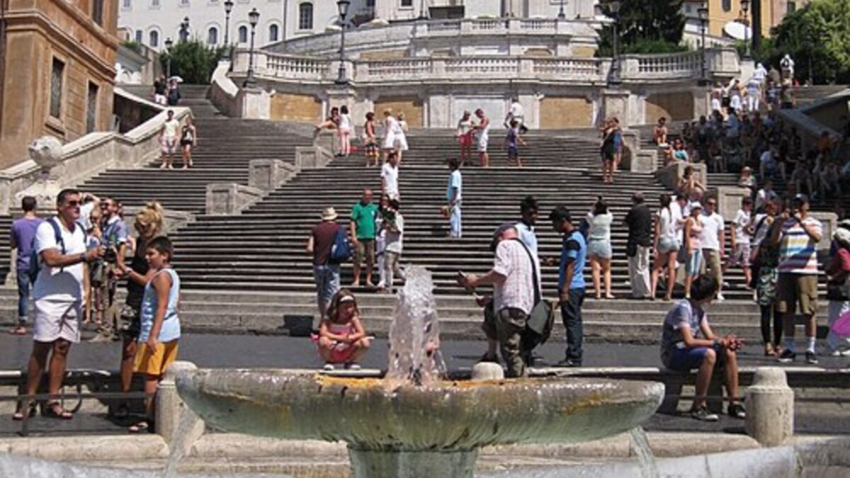 Spanish Steps и зона Spagna
