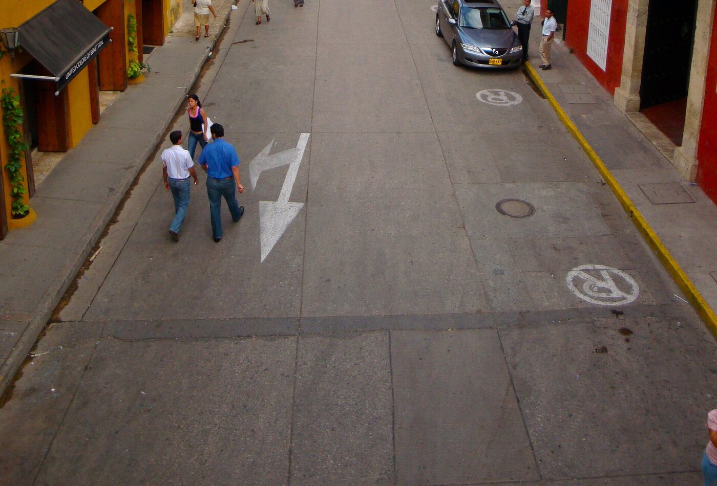 Cartagena old town as Colombia base