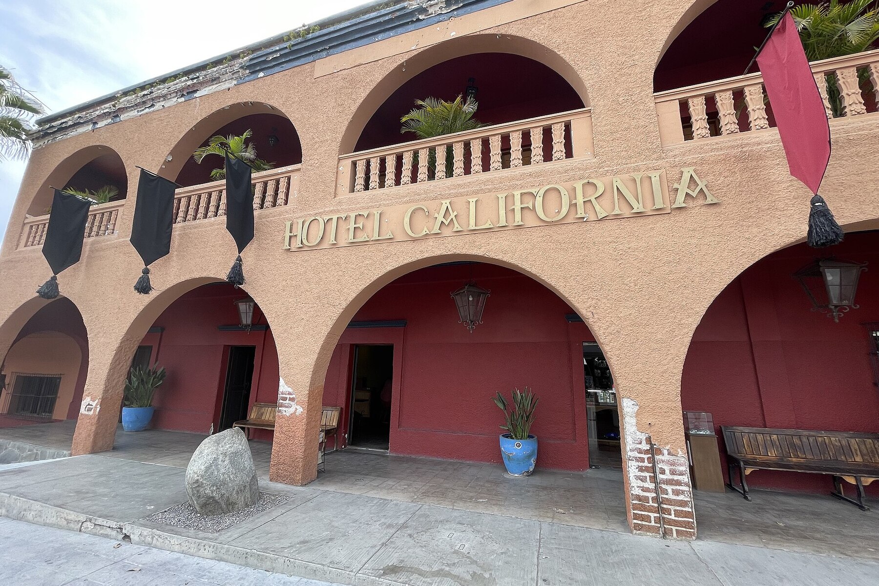Todos Santos для еды, галерей и расходов вне resort
