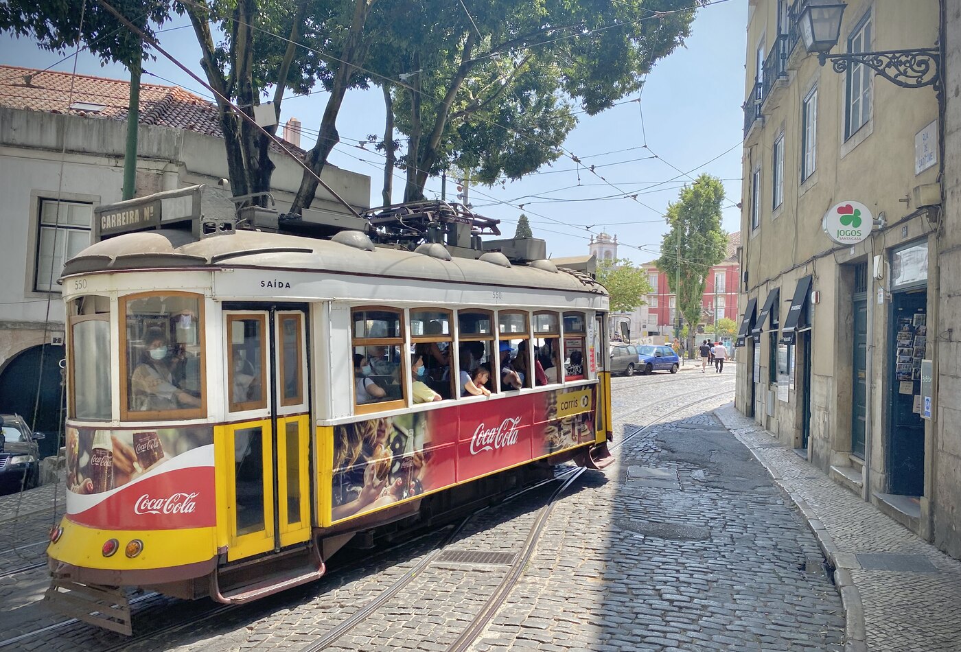 Lisbon city route и EUR-бюджет Portugal