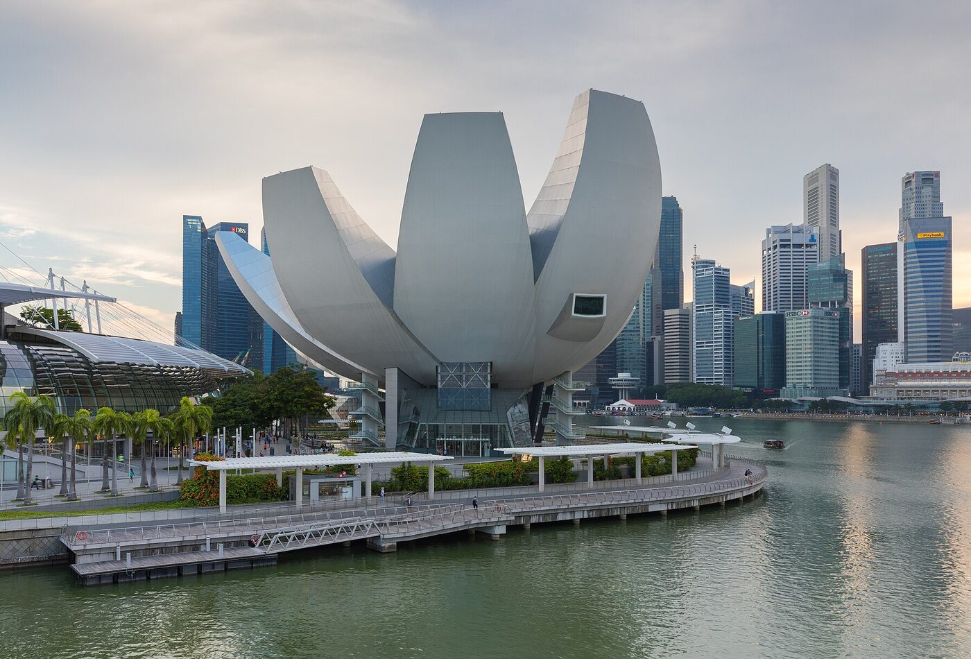 Singapore Marina Bay skyline