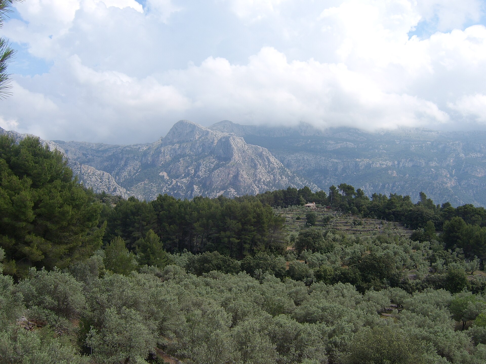 Serra de Tramuntana как маршрутный слой Mallorca