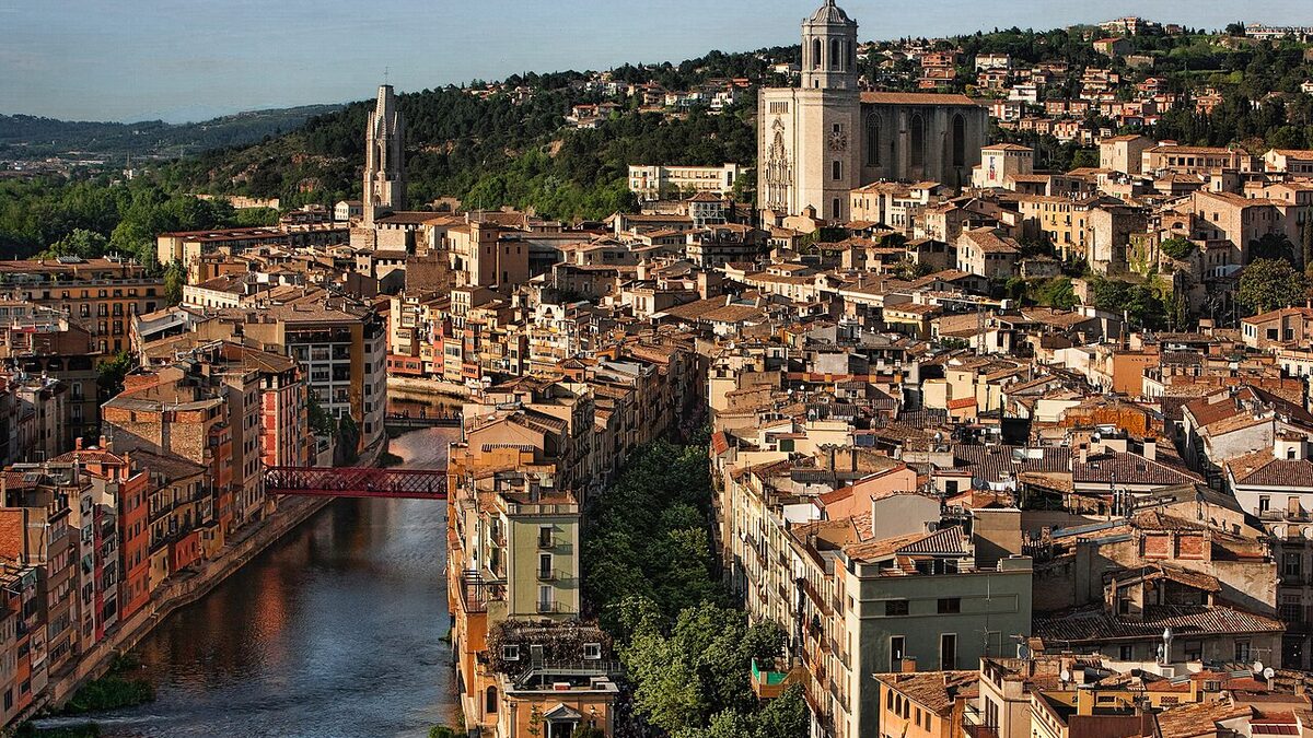 Girona как выезд по Каталонии