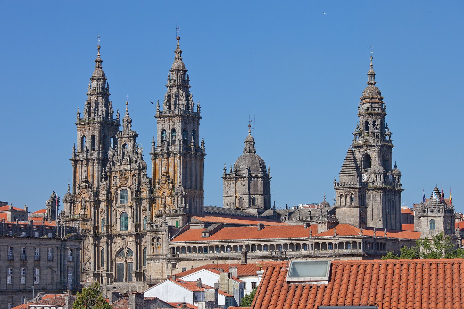 Santiago de Compostela Cathedral в Galicia